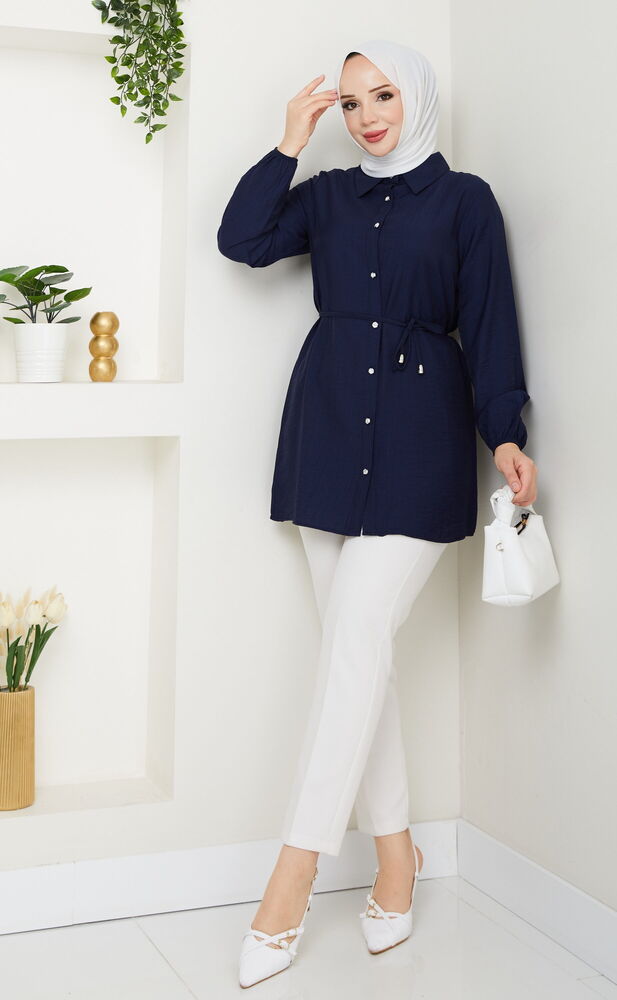 Bağlamalı Basic Tunik Laci