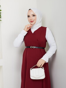 Kemerli Dabıl Slopet Bordo #3
