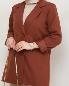 Blazer Ceket Kahve #3