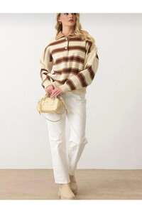 Polo Yaka Trend Kazak Bej #3