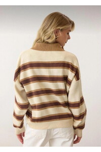 Polo Yaka Trend Kazak Bej #4