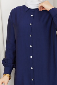 Yandan Yırtmaçlı Basic Tunik Laci #4