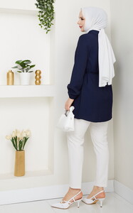 Bağlamalı Basic Tunik Laci #5