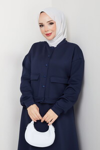 Çıtçıtlı Scuba Etekli Takım Laci #3