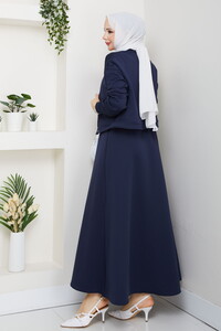 Çıtçıtlı Scuba Etekli Takım Laci #5