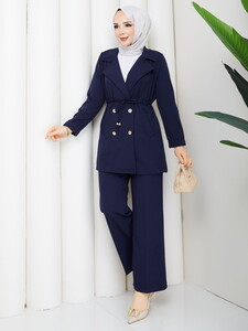 Beli Tünelli Blazer Takım Laci #3