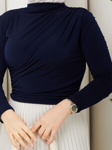 Omuzdan Büzgülü Sandy Bluz Takım Laci #4